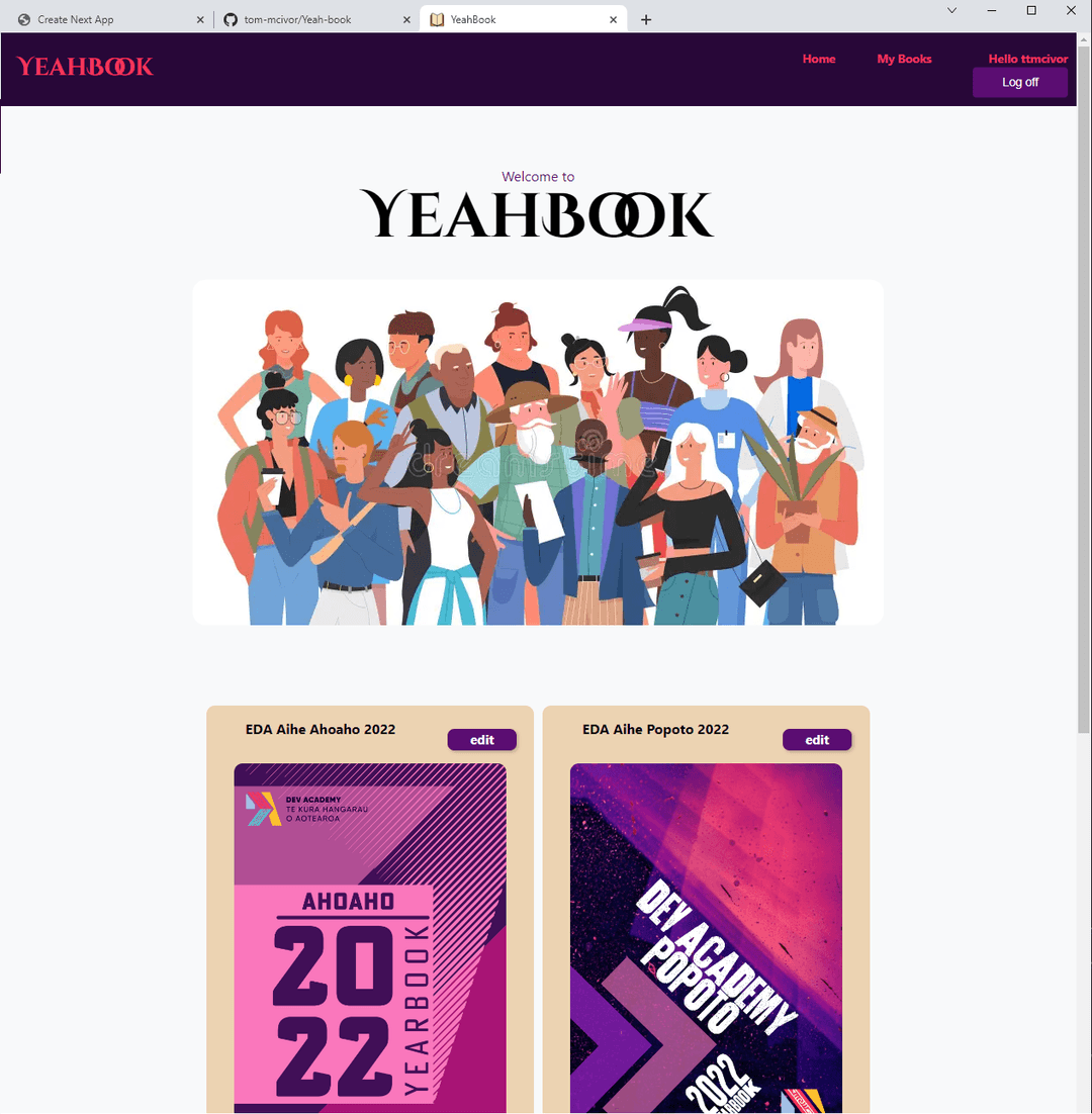 YeahBook Home